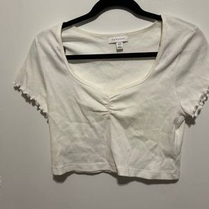 Top shop crop tee size 12